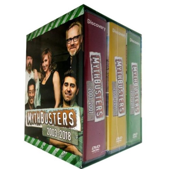 MythBusters: The Complete Series (DVD, 74-Disc Box Set) New & Sealed - Picture 3 of 3